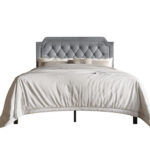 Dwayna Upholstered Panel Bed - Chic Decora