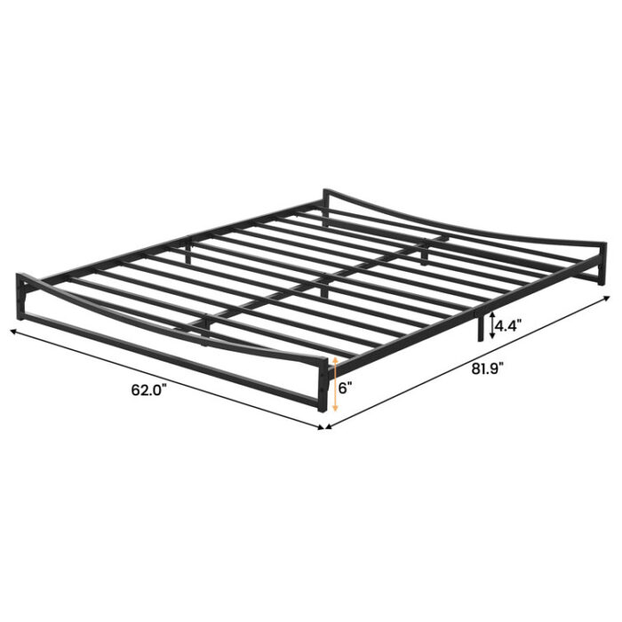 Dyane Metal Panel Bed - Chic Decora