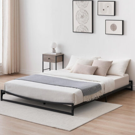 Jayci Metal Open-Frame Storage Bed - Chic Decora