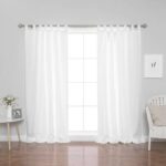 Sweet Life Microfiber Room Darkening Curtain Pair (Set of 2) - Chic Decora