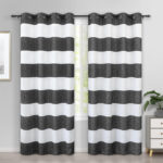 Eastcote Polyester Room Darkening Curtain Pair (Set of 2) - Chic Decora