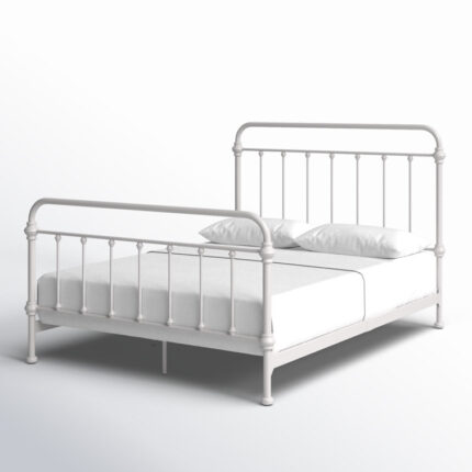 Eberhart Metal Slat Bed - Chic Decora