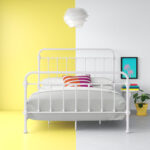 Eberhart Metal Slat Bed - Chic Decora