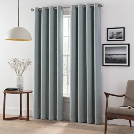 Vedder Geometric Room Darkening Thermal Curtain Panels (Set of 2) - Chic Decora