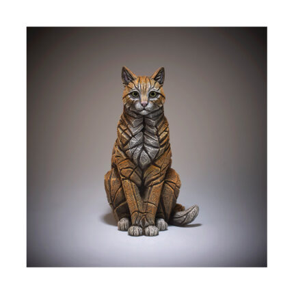 Edge Sculpture Cat Figurine 15in H - Chic Decora