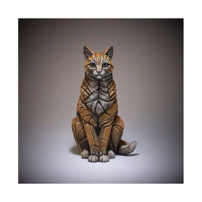 Edge Sculpture Cat Figurine 15in H - Chic Decora