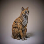 Edge Sculpture Cat Figurine 15in H - Chic Decora