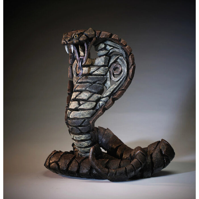 Edge Sculpture Cobra 16in H - Chic Decora