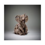 Edge Sculpture Elephant Calf 10in H - Chic Decora