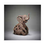 Edge Sculpture Elephant Calf 10in H - Chic Decora