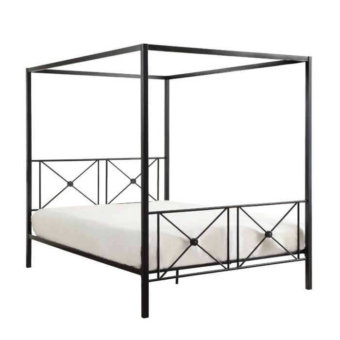 Edmont Metal Canopy Bed - Chic Decora