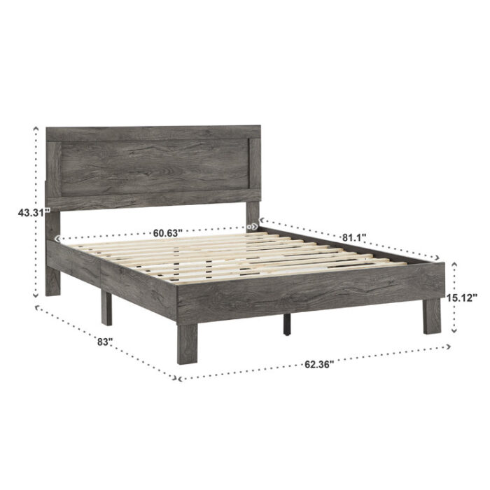 Eilish Platform Bed - Chic Decora