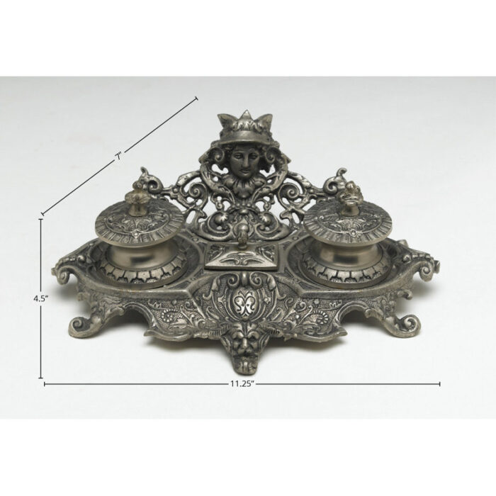 Eisen Decorative Double Inkwell - Chic Decora