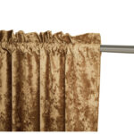 Eleuthera Velvet Room Darkening Curtain Pair (Set of 2) - Chic Decora