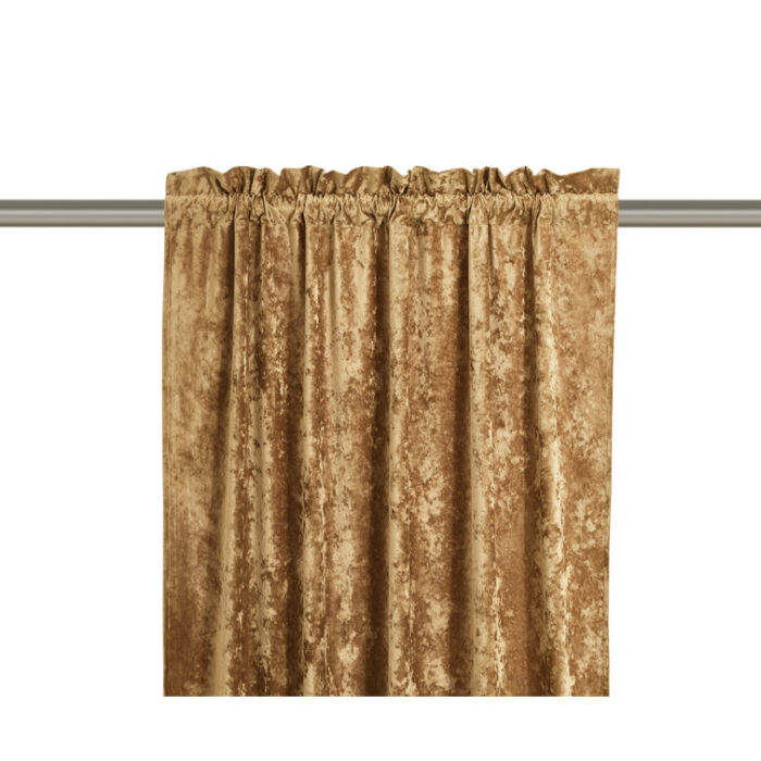 Eleuthera Velvet Room Darkening Curtain Pair (Set of 2) - Chic Decora