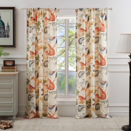 Catalano Polyester Blackout Curtains / Drapes Pair (Set of 2) - Chic Decora