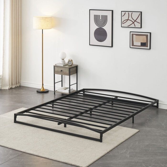 Elrena Metal Open-Frame Bed - Chic Decora