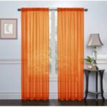 Emmons Polyester Sheer Curtain Pair (Set of 2) - Chic Decora