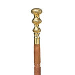 Empress Brass Capstick Decorative Walking Stick - Chic Decora