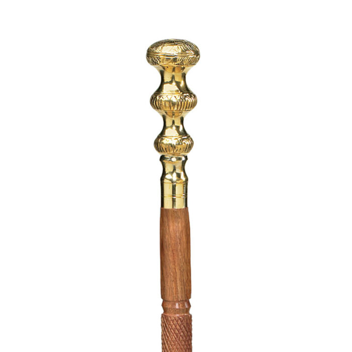 Empress Brass Capstick Decorative Walking Stick - Chic Decora