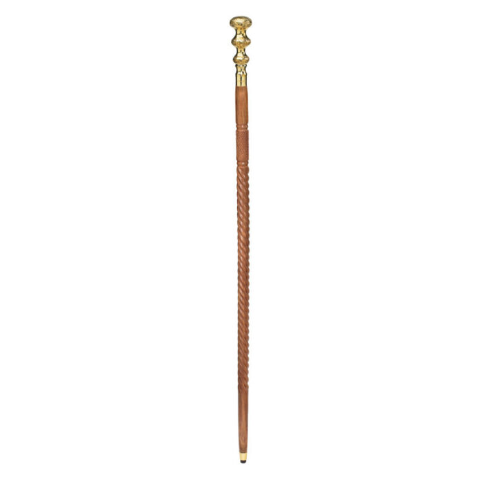 Empress Brass Capstick Decorative Walking Stick - Chic Decora