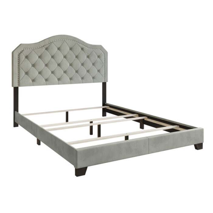 Endya Upholstered Standard Bed - Chic Decora