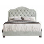 Endya Upholstered Standard Bed - Chic Decora