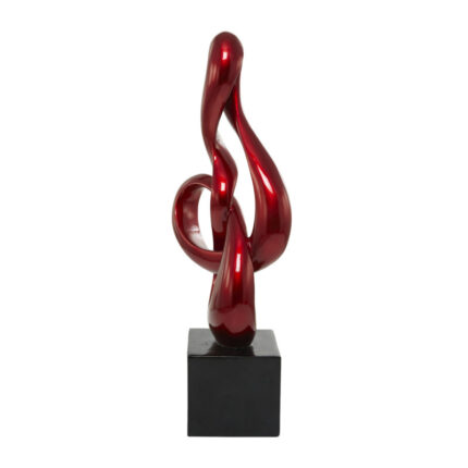 Azor 19″ Murano Glass Modern Abstract Tabletop Sculpture - Chic Decora