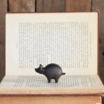 Erler Cast Iron Pig Figurine - Chic Decora