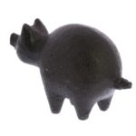 Erler Cast Iron Pig Figurine - Chic Decora