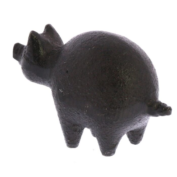 Erler Cast Iron Pig Figurine - Chic Decora