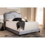 Ernberg Upholstered Platform Bed - Chic Decora