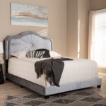 Ernberg Upholstered Platform Bed - Chic Decora