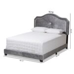 Ernberg Upholstered Platform Bed - Chic Decora