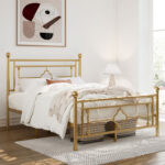 Eroftei Metal Open-Frame Bed - Chic Decora