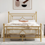 Eroftei Metal Open-Frame Bed - Chic Decora