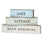 Everman Text & Numbers Box Signs & Plaques - Chic Decora