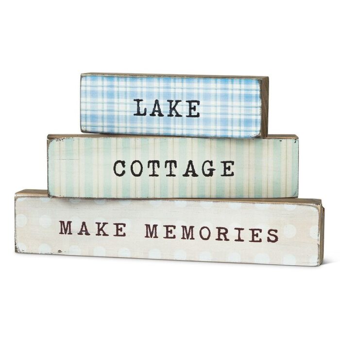 Everman Text & Numbers Box Signs & Plaques - Chic Decora