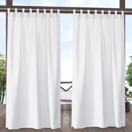 Duluth Polyester Sheer Curtain Pair (Set of 2) - Chic Decora