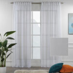 Extra Wide & Extra Long Sheer Curtain Panels (Set of 2) - Chic Decora