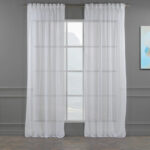 Extra Wide & Extra Long Sheer Curtain Panels (Set of 2) - Chic Decora