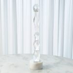 Facette Column Sculpture - Chic Decora