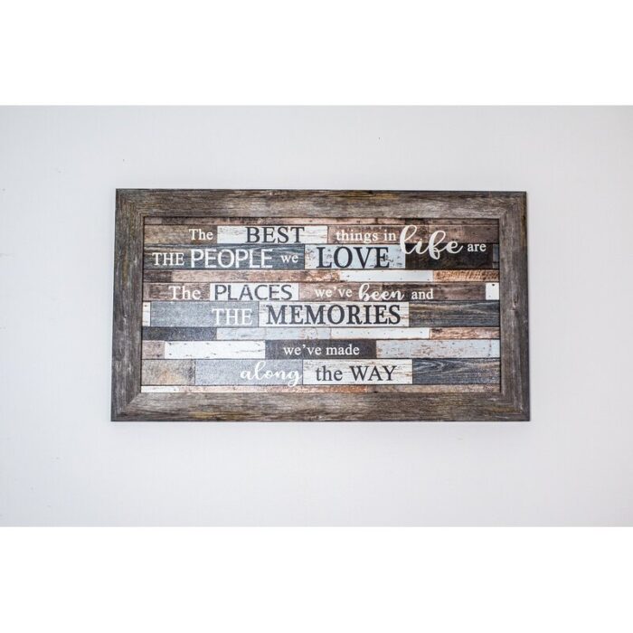 Family/Home ” The Best Things “ - Chic Decora