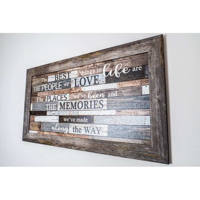 Family/Home ” The Best Things “ - Chic Decora