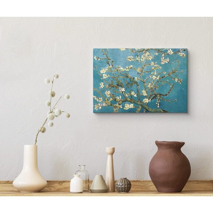 Famous Artwork ” Almond Blossom ” by Vincent Van Gogh Painting Print - Chic Decora