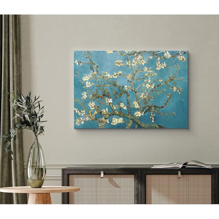 Famous Artwork ” Almond Blossom ” by Vincent Van Gogh Painting Print - Chic Decora