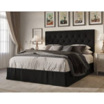 Cypert Vegan Leather Standard Bed - Chic Decora