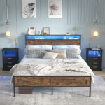 Farino Metal Bed - Chic Decora