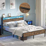 Farino Metal Bed - Chic Decora