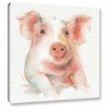 Farm Friends III by Lisa Audit Print on Canvas - Chic Decora